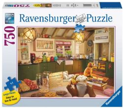 RAVENSBURGER CASSE-TÊTE 750 PIÈCES LARGES PIÈCES - CHARMANTE CUISINE #16942